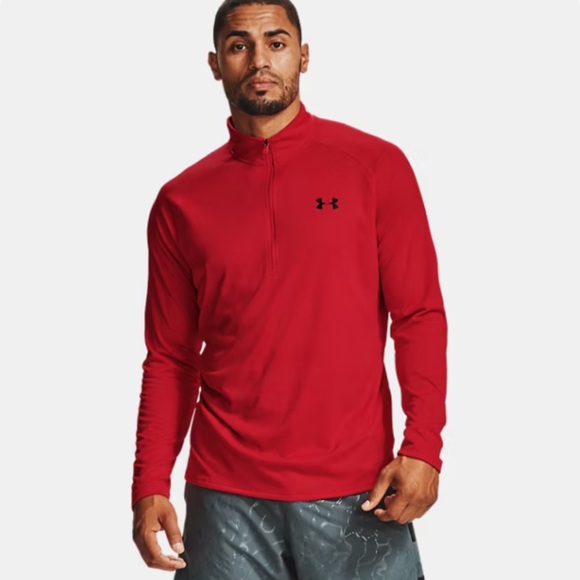 Under Armour Men’s Size M 1/4 Zip Long Sleeve Pullover - Picture 1 of 5